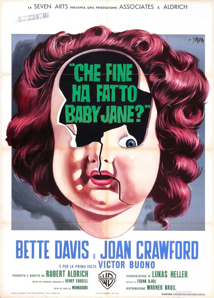 Per MAGNIFICHE VISIONI proiezione del film 'Che fine ha fatto Baby Jane?' di Robert Aldrich al Cinema MAssimo di Torino